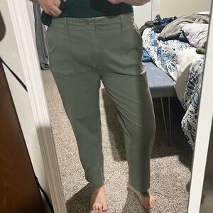 Green Casual Pants Costco